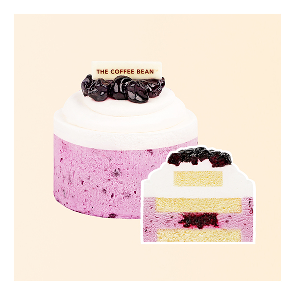 Blueberry Yogurt Cream Cak